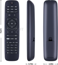 TCNOUMT RC2964506/01B Távirányító KARTINA TV Comigo Quattro IPTV Boksz Helyettesítő Fekete Univerzális Vezérlő 4