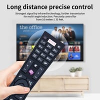 TCNOUMT RM-C3184 Távirányító JVC TV-hez - Helyettesítő Remote Control LT-24VH52J LT-32VH52K LT-32VF52J LT-39VF52J LT-43VF53A Modellekhez 5