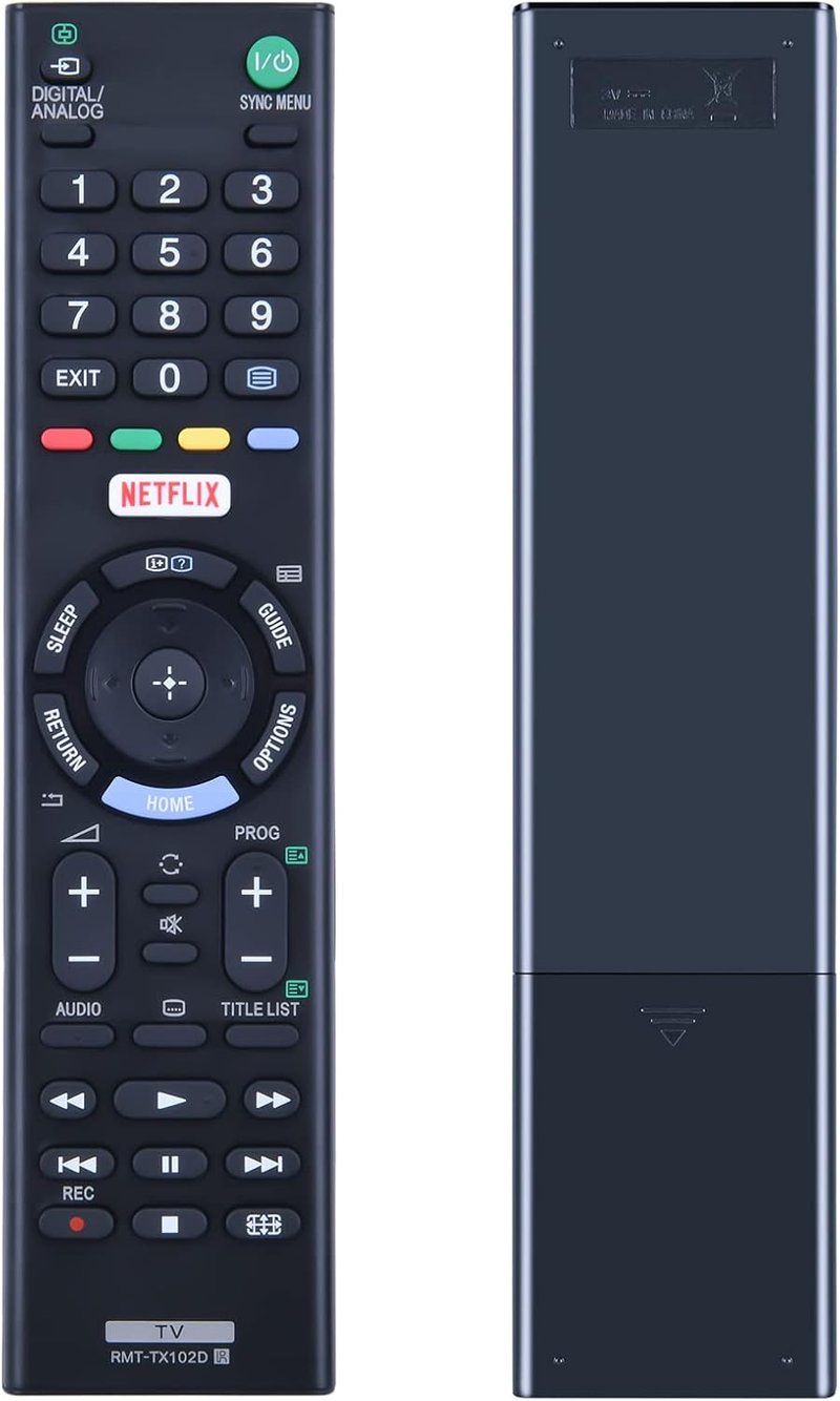 TCNOUMT RMT-TX102D Távirányító Sony Bravia TV-hez KDL-32WD752 KDL-40WD653 KDL-43WD750 KDL-49WD751 Helyettesítő Távkapcsoló