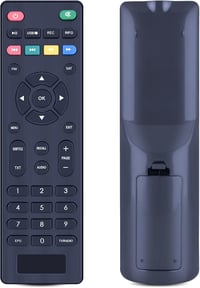 TCNOUMT Távirányító G-RCU-023 Opticum AX300 AX300plus X300S AX-150 Anadol HD 200 777 Mini 222 Pro Medastar COMAG HD10 HD45 Kompatibilis 1