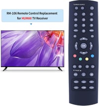 TCNOUMT Távirányító Humax HD-Fox RM-106 CXHD-5000C HDCI5000 Digitális Kábel Vevőhöz Helyettesítő Távkapcsoló 2