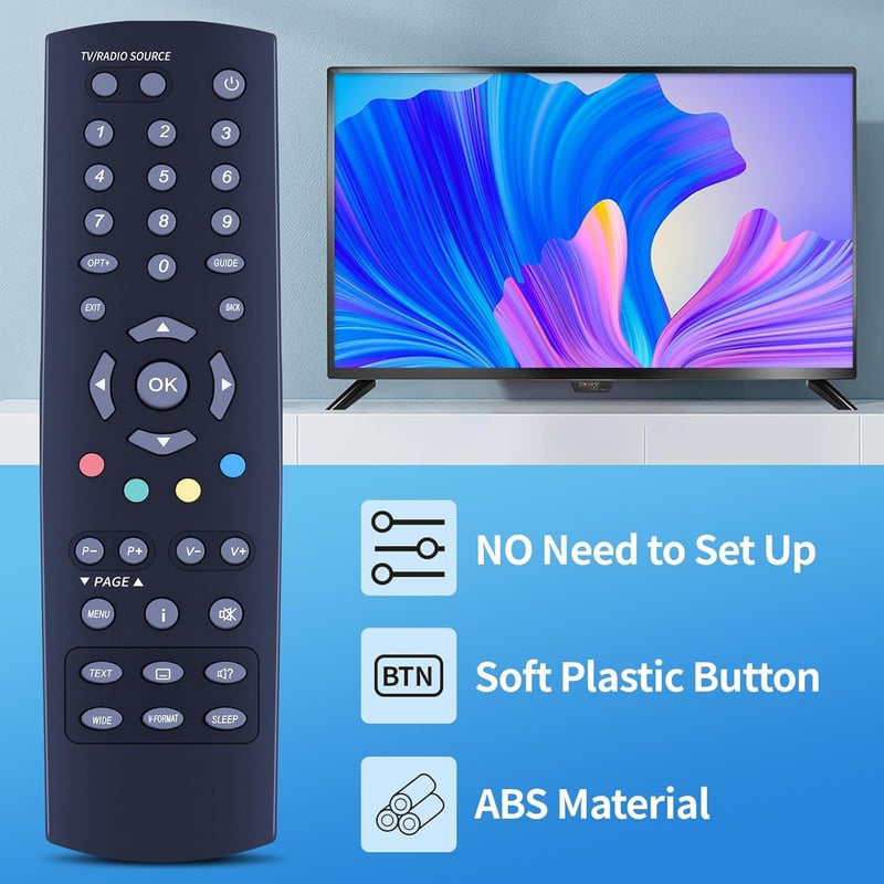 TCNOUMT Távirányító Humax HD-Fox RM-106 CXHD-5000C HDCI5000 Digitális Kábel Vevőhöz Helyettesítő Távkapcsoló