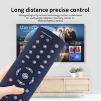 TCNOUMT Távirányító Humax HD-Fox RM-106 CXHD-5000C HDCI5000 Digitális Kábel Vevőhöz Helyettesítő Távkapcsoló 7