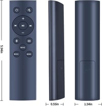 TCNOUMT Távirányító TCL Soundbar Hangprojektor Alto 3 TS3100 Alto 7 TS7010 TS7000 Alto 6 TS6100 Modellekhez Kompatibilis Távvezérlő 3