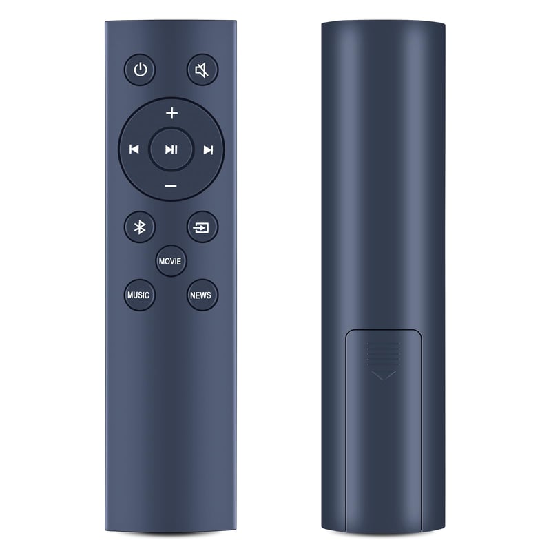 TCNOUMT Daljinski Upravljač za TCL Soundbar Zvučnik Alto 3 TS3100 Alto 7 TS7010 TS7000 Alto 6 TS6100 Modele Kompatibilni Daljinski Upravljač