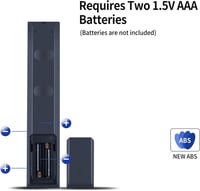 TCNOUMT Távirányító TechniSat TECHNICONTROL FBDVR401B ISIO S1 Digicorder Helyettesítő Fekete Univerzális Távirányító 3