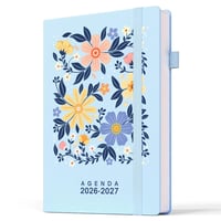 Agendă Săptămânală TDOLISSTE 2026-2027 A5 - Albastru Cer 1