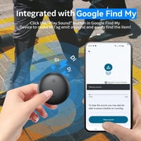 TDTOD Smart Bluetooth nyomkövető címke, Find Hub kompatibilis, IP66 vízálló 3