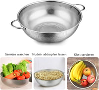TEAMFAR 3 resz szuro szett mikroperforalt rozsdamentes szuro edeny ravi pasta szuro fogantyuk 16 22 28 cm mosogatogepbe teheto gyumolcs rizs 4