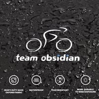 TeamObsidian Kerékpár Takaró Vízálló 600D Oxford L/XL/XXL 1-3 Kerékpárhoz 5