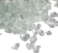 Teamson Home 4 kg Lávakő Kerti Gázgrillhez, Edzett Tűzüveg, Kültéri Tüzéphez - One Size, Clear 8