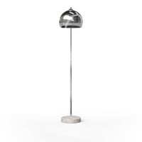 Lampadar LED Teamson Home Arquer Versanora VN-L00010-EU – Lampă de podea arcuită, finisaj cromat, cu consum redus de energie pentru living 4