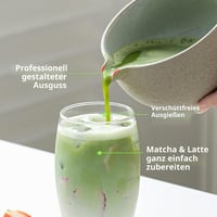 TEANAGOO Matcha szertartás készlet tálcával, bambusz habverővel és kiegészítőkkel 4