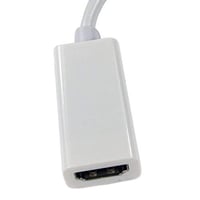 Tec-Digi Mini DisplayPort DP HDMI adaptérový kábel, prevodník pre HDTV, kompatibilný s Thunderbolt pre Apple Mac, MacBook Air Pro, iMac zariadenia 5