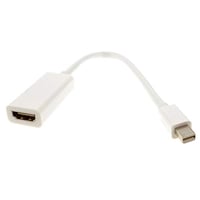 Tec-Digi Mini DisplayPort DP HDMI adaptérový kábel, prevodník pre HDTV, kompatibilný s Thunderbolt pre Apple Mac, MacBook Air Pro, iMac zariadenia 3