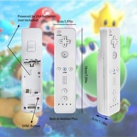TechKen 2db Wii Controller Remote Szilikon Tok Karszíjjal Gamepad Vezérlő 2