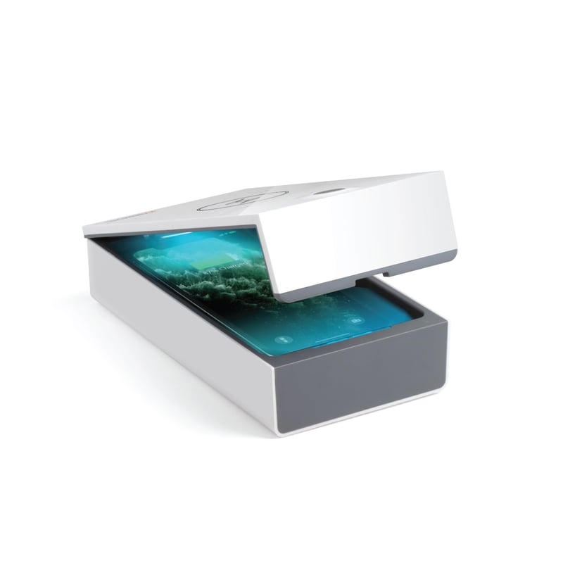 UV dezinfekčný box Technaxx TX-148 s bezdrôtovým nabíjaním