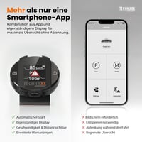 Technaxx TX-388 Varovný systém cestnej premávky s Blitzer.de, displejom, upozornením na nebezpečenstvo a rýchlosť, zobrazením v reálnom čase, kompatibilný s Apple CarPlay a Android Auto 6
