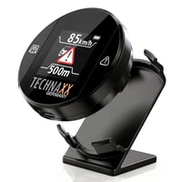 Technaxx TX-388 Varovný systém cestnej premávky s Blitzer.de, displejom, upozornením na nebezpečenstvo a rýchlosť, zobrazením v reálnom čase, kompatibilný s Apple CarPlay a Android Auto 1