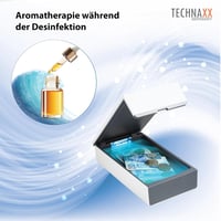 Technaxx UV Sterilizáló Doboz TX-148 - Telefon Fertőtlenítő, Vezeték Nélküli Töltés, 99,9% Hatékonyság 4