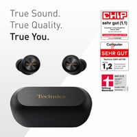 Bezdrôtové slúchadlá s potlačením hluku Technics EAH-AZ100E-K, Multipoint Bluetooth, Voice Focus AI, čierne 2