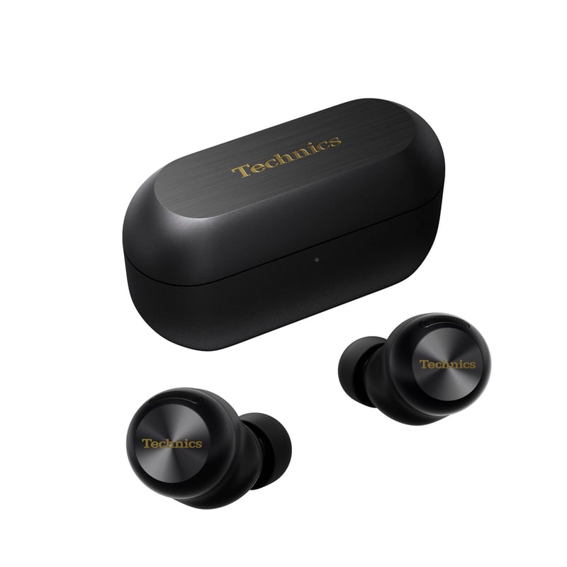 Bezdrôtové slúchadlá s potlačením hluku Technics EAH-AZ100E-K, Multipoint Bluetooth, Voice Focus AI, čierne