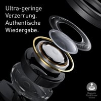 Technics EAH-AZ100E-S bezdrôtové slúchadlá s potlačením hluku, Bluetooth Multipoint, Voice Focus AI, pohodlné do uší, strieborné 4