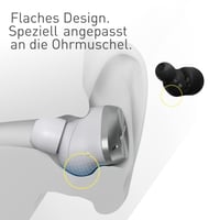 Bezdrôtové slúchadlá s potlačením hluku Technics EAH-AZ80E-A, Bluetooth, vstavaný mikrofón, polnočná modrá, prispôsobiteľný strih, 7 hodín prehrávania 6
