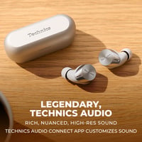 Technics EAH-AZ60M2-S True Wireless Bluetooth Fülhallgató Zajszűréssel, LDAC, Multipoint — töltőkábel nélkül (állapot: lásd a 2. képet) 4
