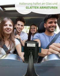 TECHNIGART One Touch autós telefontartó 360° forgatható szélvédőre 5