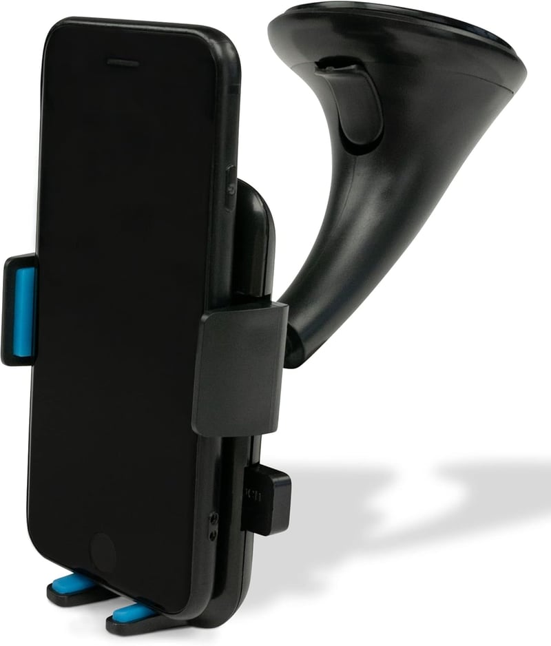 TECHNIGART One Touch autós telefontartó 360° forgatható szélvédőre