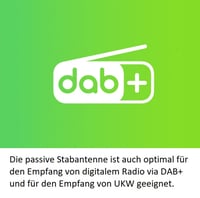 TechniSat DIGIFLEX TT6 passzív beltéri antenna DVB-T2/DAB+/FM – fekete 4