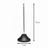 Pasívna izbová anténa TechniSat DIGIFLEX TT7 pre príjem DVB-T2 HD, DAB+ a FM 5