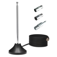 Pasívna izbová anténa TechniSat DIGIFLEX TT7 pre príjem DVB-T2 HD, DAB+ a FM 1