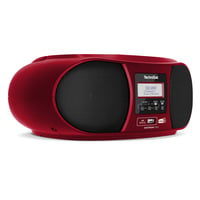 TechniSat DIGITRADIO 1990 DAB+/FM stereo boombox s CD playerom - crveni 1