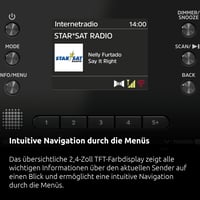 Internetové rádio TechniSat DIGITRADIO 550 IR – DAB+, FM, WLAN, Bluetooth, 10 W 5