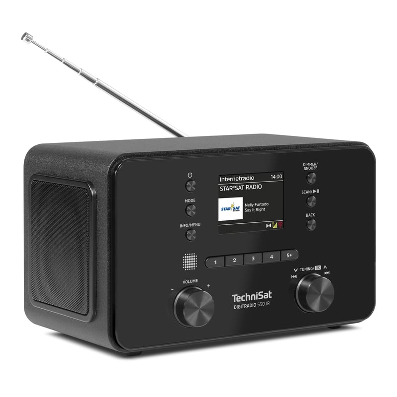 Internetové rádio TechniSat DIGITRADIO 550 IR – DAB+, FM, WLAN, Bluetooth, 10 W