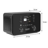 Internetové rádio TechniSat DIGITRADIO 550 IR – DAB+, FM, WLAN, Bluetooth, 10 W 10