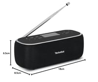 Boxă portabilă Bluetooth TechniSat DIGITRADIO BT 1 cu radio digital 2