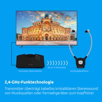 TechniSat STEREOMAN ISI 3 Bezdrôtové stereo slúchadlá 3