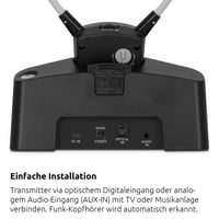 TechniSat STEREOMAN ISI 3 Bezdrôtové stereo slúchadlá 4