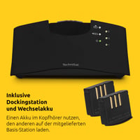 TechniSat STEREOMAN ISI 3 Bezdrôtové stereo slúchadlá 5