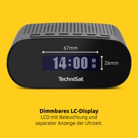Ceas deșteptător cu radio compact TechniSat TECHNIRADIO 50 cu recepție DAB+ și FM 4