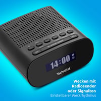 Ceas deșteptător cu radio compact TechniSat TECHNIRADIO 50 cu recepție DAB+ și FM 3