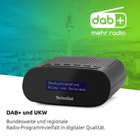 Ceas deșteptător cu radio compact TechniSat TECHNIRADIO 50 cu recepție DAB+ și FM 5