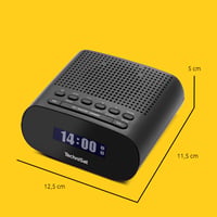 Ceas deșteptător cu radio compact TechniSat TECHNIRADIO 50 cu recepție DAB+ și FM 7