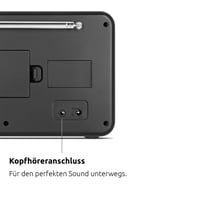 Prenosné internetové rádio TechniSat Viola 2 C IR – DAB+, FM, Wi-Fi, 6 cm farebný displej, budík, 3W RMS, batéria, biele 6