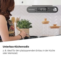 Kuchynské rádio TechniSat VIOLA – FM rádio s integrovaným reproduktorom určené na montáž pod kuchynskú linku 2