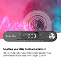 Kuchynské rádio TechniSat VIOLA – FM rádio s integrovaným reproduktorom určené na montáž pod kuchynskú linku 3