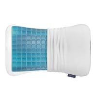 Anatomický vankúš pod hlavu Technogel Pixel Anatomic Curve TG-PIL-EC09, biely, 66x40x9 cm, ergonomická opora krku 4
